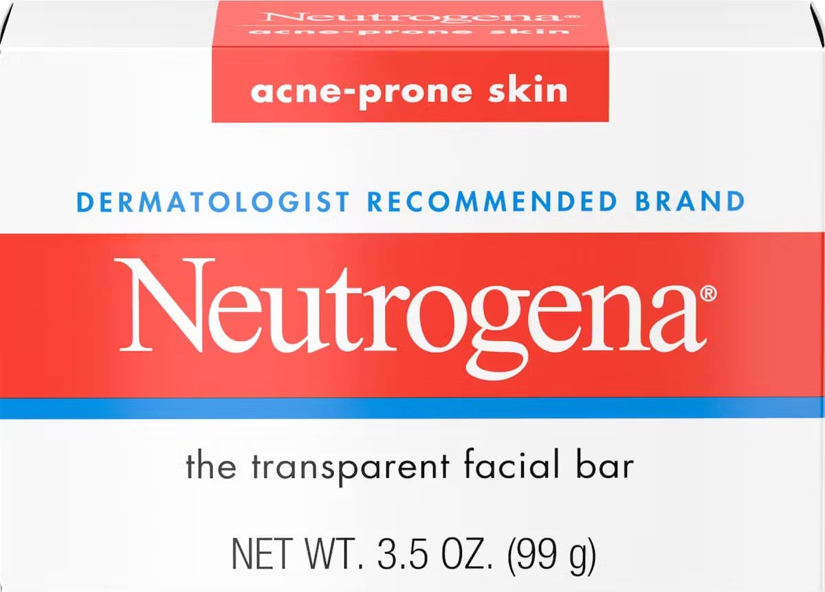 Neutrogena - Acne-Prone Skin - Transparent Facial Bar - 3.5 OZ