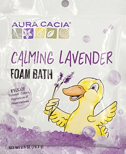 Aura Cacia Calming Lavender Foam Bath | Relaxation 2.5oz