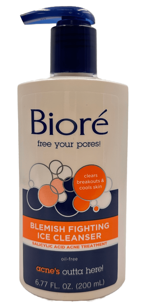 Biore - Blemish Fighting Ice Cleanser - 6.77 FL OZ