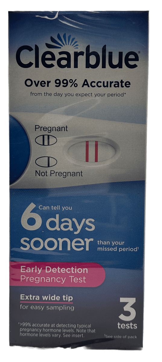 Clearblue Early Detection Pregnancy Test - 3 Tests
