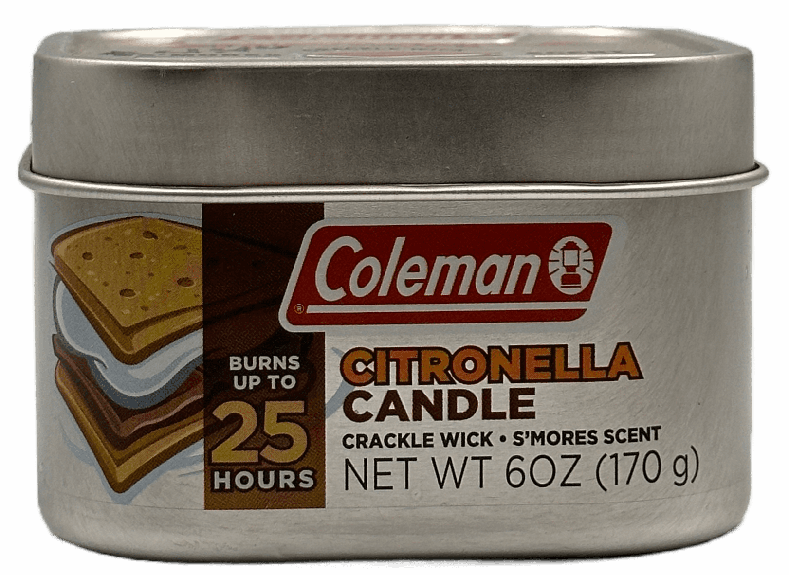 Coleman Citronella candle - S'mores Scent - 6 OZ
