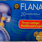 Flanax: 20 Natural Throat Lozenges for Soothing Relief