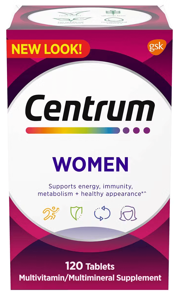 Centrum Multivitamin - Women - 120 Tablets