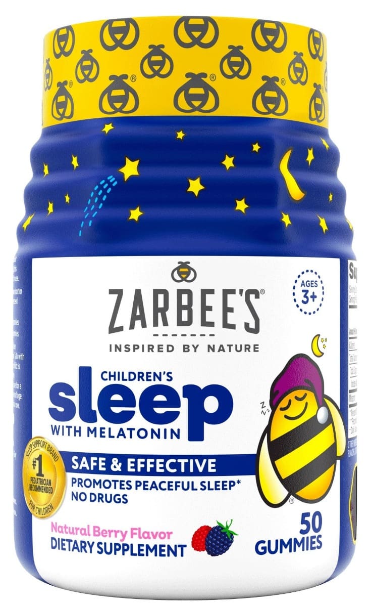 Zarbee's Naturals Children's Sleep Gummies - Natural Berry Flavor - 50 Gummies