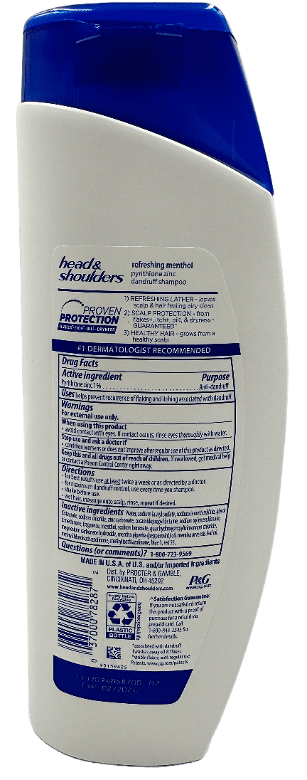 Head & Shoulder shampooback