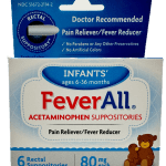 Infants FeverAll Acetaminophen Suppositories